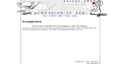 Desktop Screenshot of abi2003.gymszbad.de